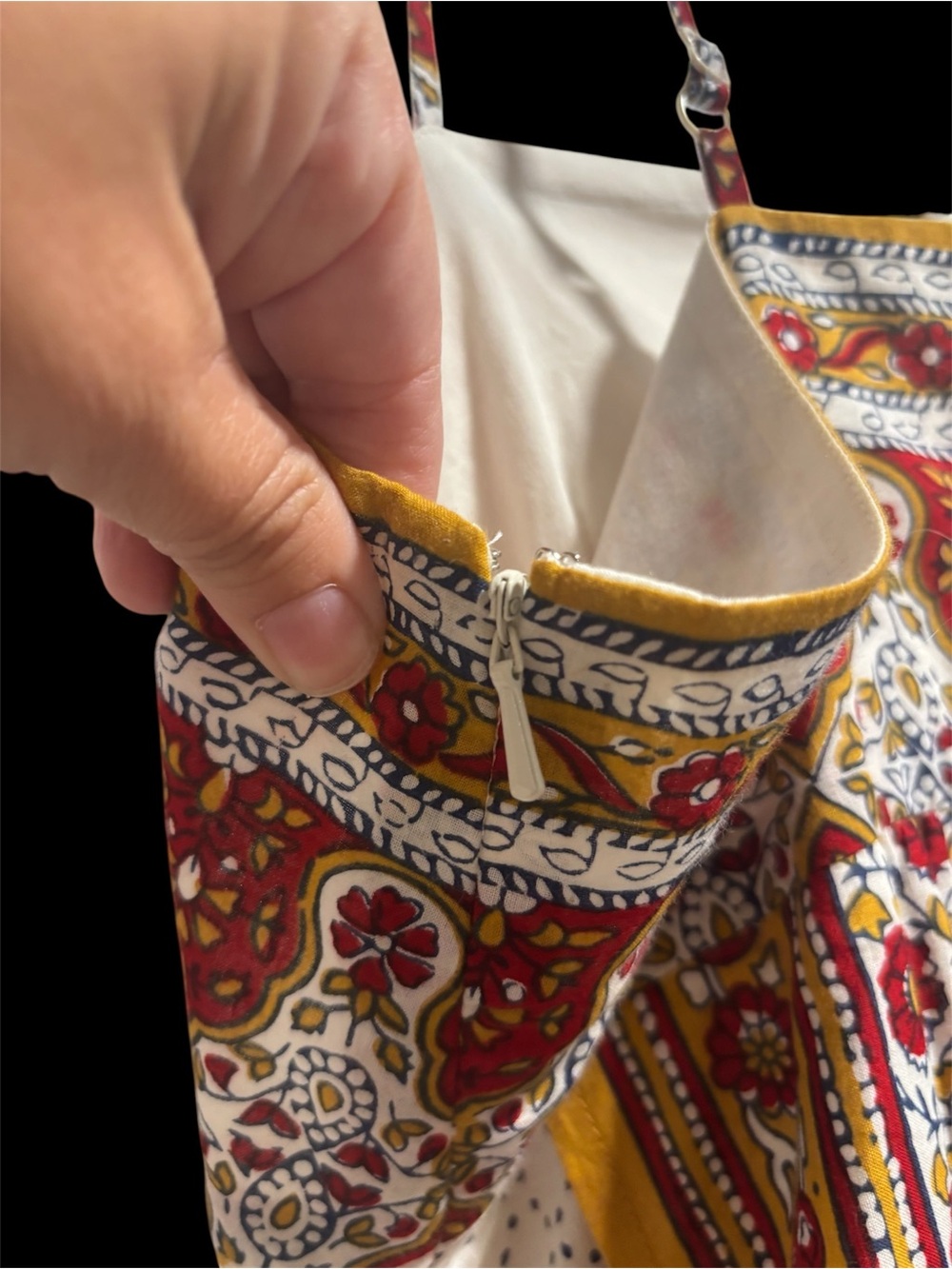 Muse Exclusive for Boston Proper Boho Maxi Dress
Size 14 | 100% Cotton | Adjusta - Picture 6 of 9